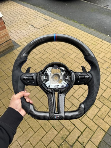 Carbon fibre bmw steering - carbon,
